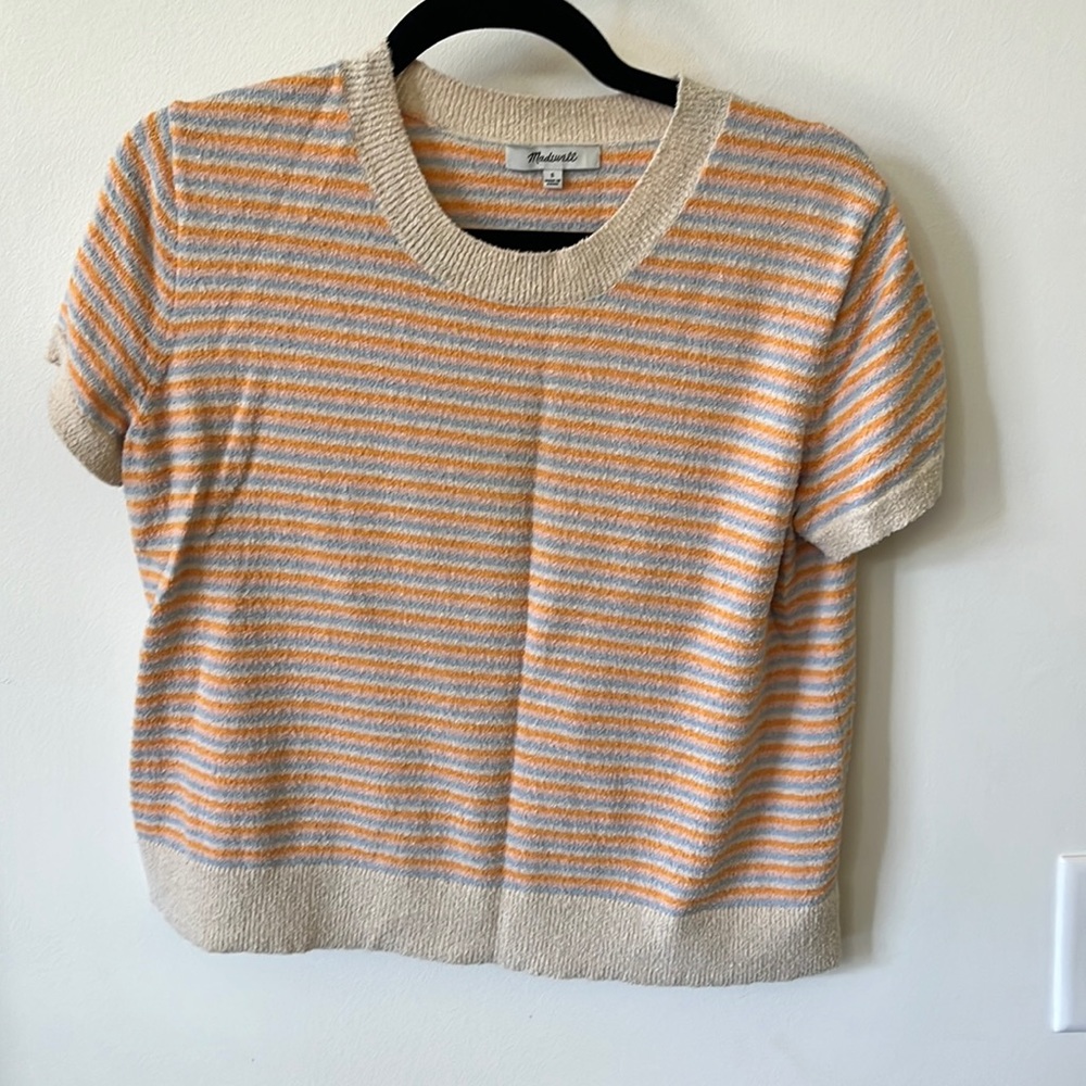 Madewell Knit Blouse Size Small